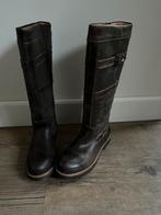 Leren warm gevoerde laarzen maat 37, Kleding | Dames, Schoenen, Ophalen, Hoge laarzen, Bruin, Zo goed als nieuw