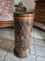 Prachtige vintage koperen paraplubak, Antiek en Kunst, Curiosa en Brocante, Ophalen of Verzenden
