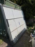 Metalen Garagedeur - Vouwdeur 250x212,5cm, Doe-het-zelf en Verbouw, Deuren en Horren, Ophalen, Gebruikt, 120 cm of meer, Garagedeur