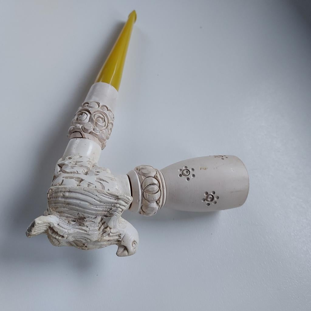 Meerschuim Pijp met Adelaar, Antiek en Kunst, Ophalen of Verzenden