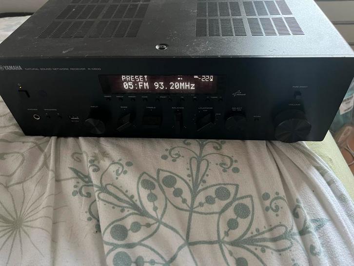 Yamaha R-N500 Receiver - Topstaat!, Audio, Tv en Foto, Versterkers en Receivers, Zo goed als nieuw, Stereo, 60 tot 120 watt, Yamaha