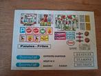 Vintage Reclame Stickers Plaatjes Modelspoor huisjes, Overige merken, Gebruikt, Gelijkstroom of Wisselstroom, Overige typen