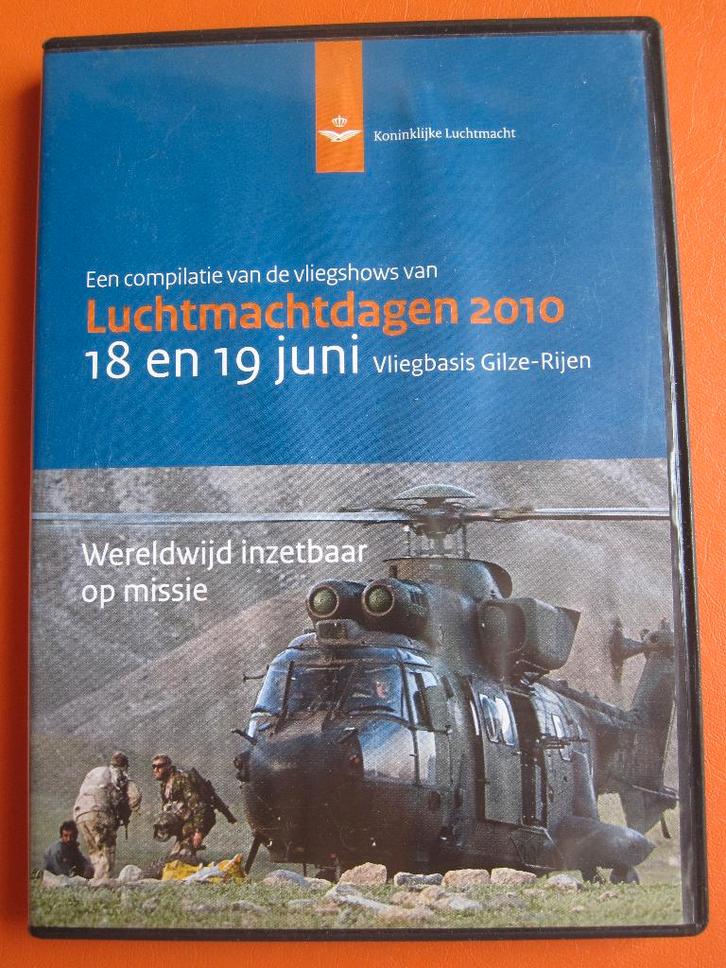 Luchtmachtdagen 2010, Cd's en Dvd's, Dvd's | Documentaire en Educatief, Zo goed als nieuw, Wetenschap of Techniek, Alle leeftijden