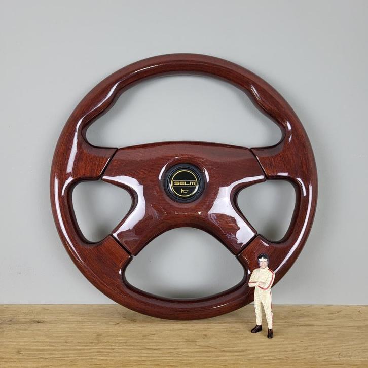 Houten stuur Selm Italy - Classic Steering Wheel Shop, Auto-onderdelen, Dashboard en Schakelaars, Alfa Romeo, Amerikaanse onderdelen