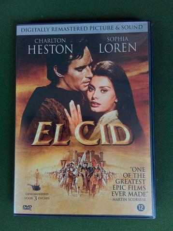 El Cid 1961 172 minuten met Charlton Heston & Sophia Loren  beschikbaar voor biedingen