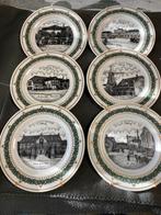 Zes Sierborden Tilburg - Decoratief, Antiek en Kunst, Ophalen