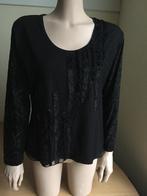 Tauri shirt, maat 42/44, Kleding | Dames, Zwart, Maat 42/44 (L), Ophalen of Verzenden, Lange mouw