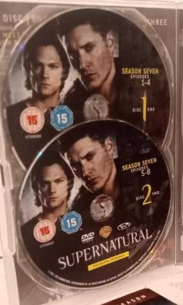Supernatural, disc 1 2 3 4 of 5 van Seizoen 7 beschikbaar voor biedingen