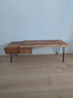Tafel met lade (tv meubel/side table), Ophalen, 100 tot 150 cm, 50 tot 100 cm, Zo goed als nieuw