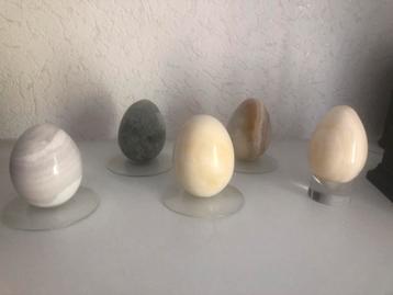 Stenen Eieren Set - Decoratie beschikbaar voor biedingen