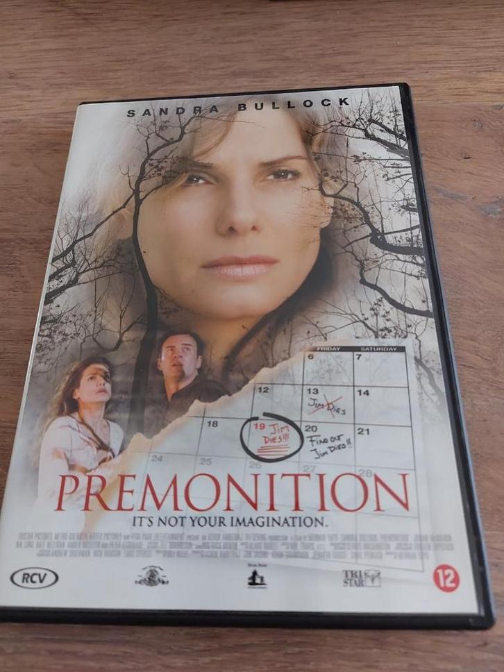 Dvd - Premonition met Sandra Bullock, Cd's en Dvd's, Dvd's | Thrillers en Misdaad, Zo goed als nieuw, Vanaf 12 jaar, Ophalen of Verzenden