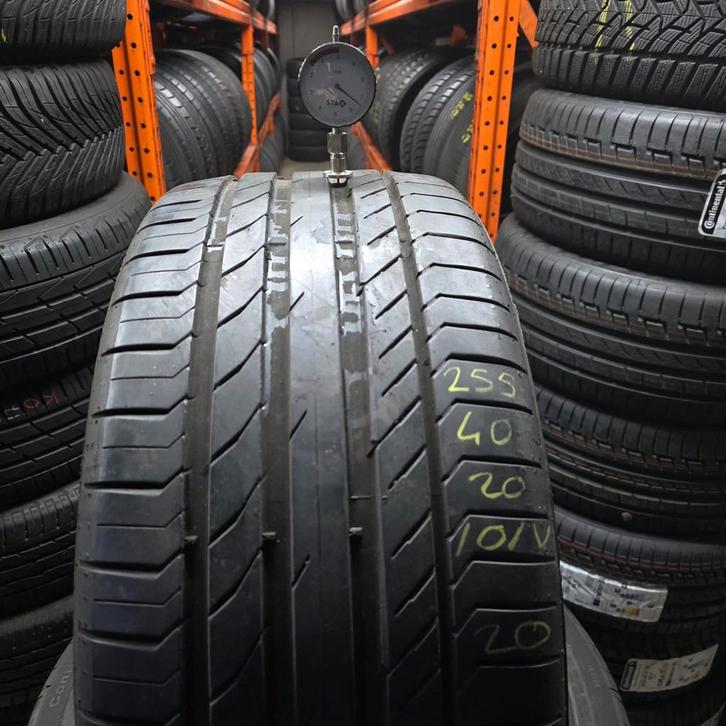 Continental ContiSportContact 255/40 R20 DOT 20, Auto-onderdelen, Banden en Velgen, Band(en), Zomerbanden, 20 inch, 255 mm, Personenwagen