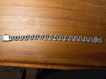 Massieve zilveren armband 30 gram beschikbaar voor biedingen
