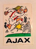 Ajax Amsterdam MK vintage voetbal logo sticker club logo, Verzamelen, Stickers, Ophalen of Verzenden, Zo goed als nieuw, Overige typen