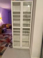 2x billy kast met glazen deuren., Ophalen