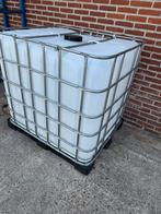 Mooie schone ibc 100 liter, Tuin en Terras, Regentonnen, 150 liter of meer, Ophalen, Zo goed als nieuw, Kunststof