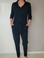 Studio Anneloes Angelique jumpsuit M Donkerblauw Travelstof, Maat 38/40 (M), Studio Anneloes, Blauw, Ophalen of Verzenden