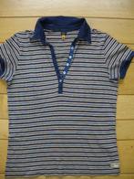 MELTIN'POT polo t- shirt blauw streep maat S, Kleding | Dames, Blauw, Melting Pot, Ophalen of Verzenden, Zo goed als nieuw