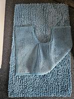 Badmat & Toiletmat Set - Zo Goed Als Nieuw!, Ophalen of Verzenden, Zo goed als nieuw, Blauw, Badmat