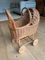 Vintage / retro Rotan Poppenwagen, Ophalen of Verzenden