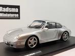 Porsche 911 (993) 4S - 1996 Polar Silver - 1:18 Solido, Auto, Solido, Nieuw, Ophalen of Verzenden