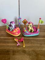 My Little Pony Ponyville botsautootjes met Sweetie Belle & R, Ophalen of Verzenden, Gebruikt