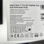 Xiaomi Note 11Pro - 64GB -zwart-2 jaar garantie, Nieuw, Overige modellen, Zonder abonnement, Ophalen of Verzenden