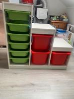 Ikea Trofast wit met bakken, Huis en Inrichting, Ophalen, Gebruikt, 5 laden of meer, 50 tot 100 cm