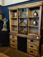 vitrine 1,60 m breed 2 delig, Ophalen, 200 cm of meer, 150 tot 200 cm, Nieuw