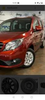 Citan velgen als nieuw met zgan continental winter banden, Ophalen, Zo goed als nieuw