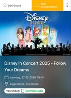 Tickets Disney in Concert, Tickets en Kaartjes, Twee personen, December