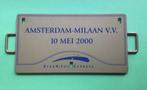 Koersbord Amsterdam-Milaan V.V. Overnight Express, Ophalen of Verzenden, Gebruikt, Trein, Overige typen