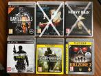 4x PS3 games: Battlefield, Call of Duty, Killzone., Ophalen of Verzenden, Zo goed als nieuw, Shooter, Vanaf 18 jaar