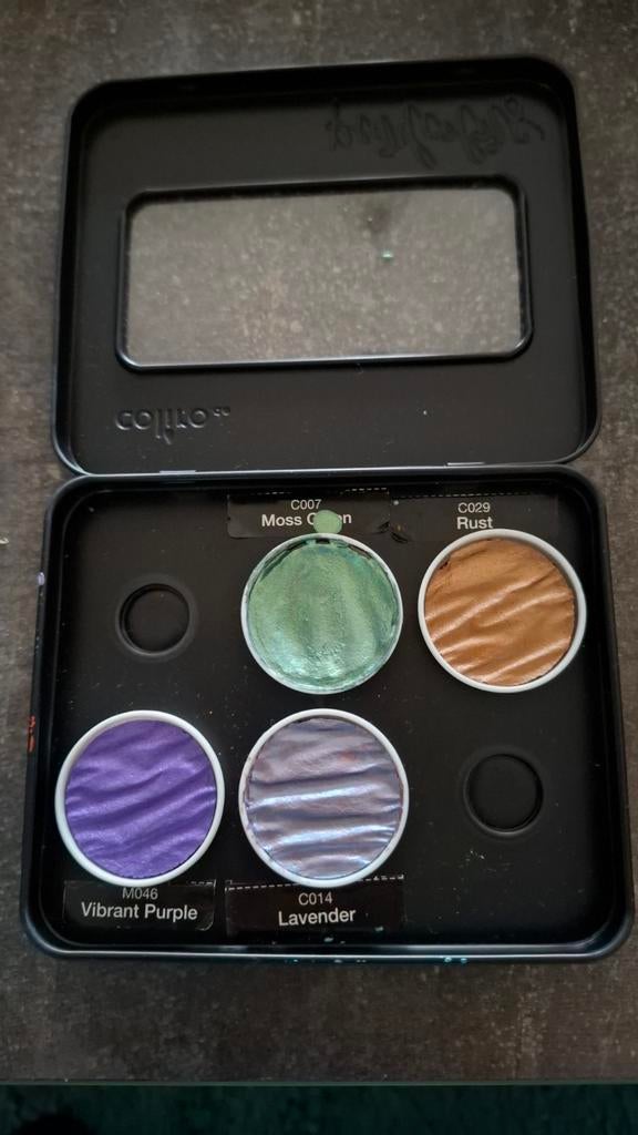 Zentangle tiles,verf en penselen, Ophalen, Potlood of Stift