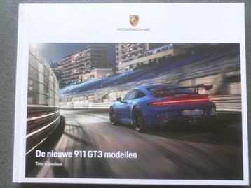 Porsche 911 992 GT3 2021 Brochure beschikbaar voor biedingen