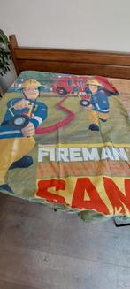 Brandweerman Sam peuter dekbedovertrek, Kinderen en Baby's, Kinderkamer | Beddengoed, Gebruikt, Blauw, Dekbedovertrek, Ophalen of Verzenden