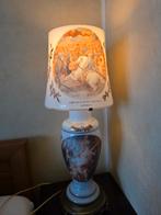 Opaline tafellamp, Huis en Inrichting, Lampen | Tafellampen, Ophalen, Zo goed als nieuw, 50 tot 75 cm
