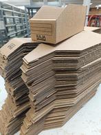 Gebruikte bruine kartonnen magazijnbakken Raja RBAC12, Ophalen, Opvouwbaar, Minder dan 50 cm, Zo goed als nieuw