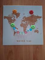 Magneetbord met wereldkaart, Ophalen of Verzenden, Zo goed als nieuw