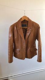Leren colbert aviatrix maat m dames, Maat 38/40 (M), Aviatrix, Bruin, Ophalen of Verzenden
