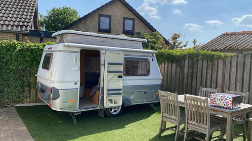 Eriba touring GT 2003, Caravans en Kamperen, Caravans, Particulier, tot en met 2, 500 - 750 kg, Standaardzit, Eriba, Lengtebed