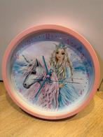 FantasyModel Klok Unicorn - Kinderkamer Decoratie, Ophalen of Verzenden, Zo goed als nieuw, Analoog, Wandklok