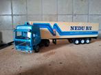 Tekno Volvo F12 met 3as trailer, Hobby en Vrije tijd, Modelauto's | 1:50, Ophalen of Verzenden, Zo goed als nieuw, Bus of Vrachtwagen