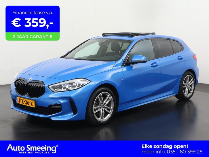 BMW 1 Serie 118i M Sport Shadow Line | Leder | Panoramadak |, Auto's, BMW, Bedrijf, Te koop, 1-Serie, ABS, Airbags, Airconditioning