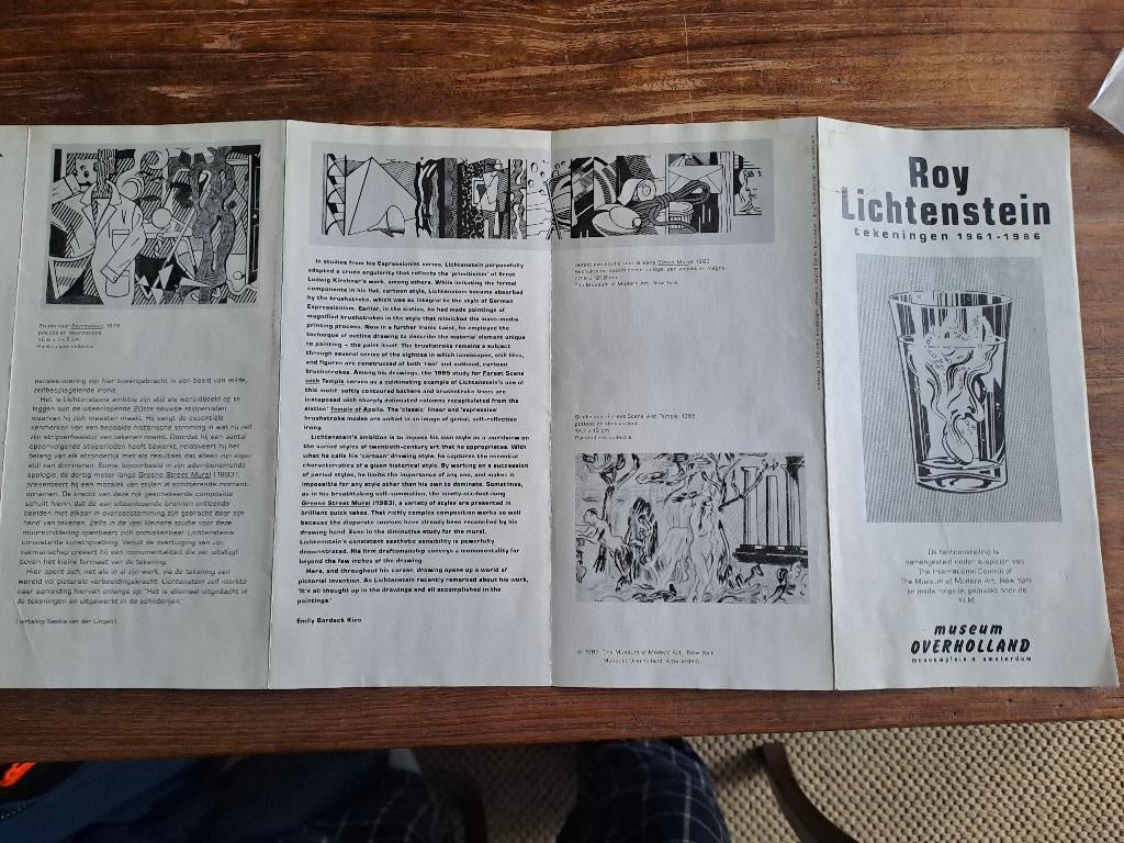 Roy Lichtenstein. Tekeningen 1961-1986, Ophalen of Verzenden, Gelezen, Schilder- en Tekenkunst