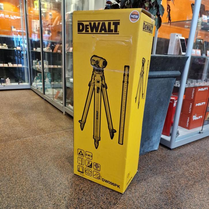 DEWALT DW096PK-XJ Optische Waterpas Set | Nieuw, Doe-het-zelf en Verbouw, Meetapparatuur, Nieuw
