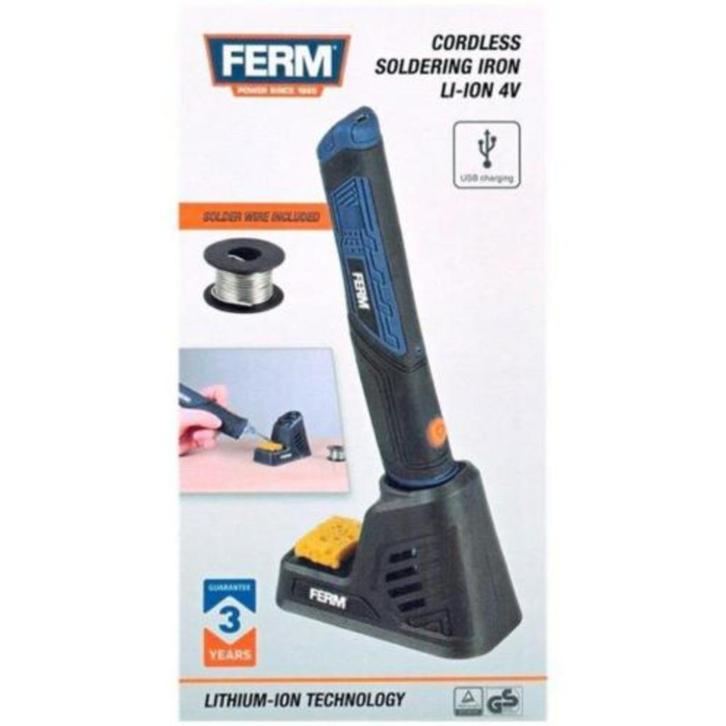 FERM draadloze soldeerbout 4 volt | 1,5 Ah, Auto diversen, Autogereedschap, Nieuw, Ophalen