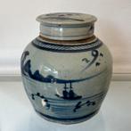 Antieke Chinese gemberpiot porselein aardewerk, Ophalen of Verzenden