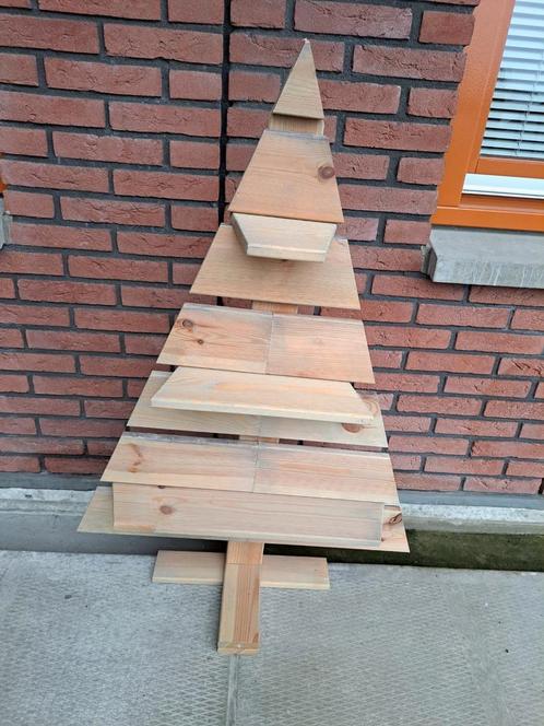 Mooie Kwaliteit Houten Kerstboom, Diversen, Kerst, Zo goed als nieuw, Ophalen