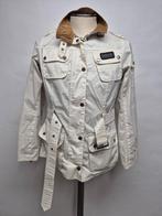 Barbour dames zomer jack 'Silver rainbow Int.' maat 38, Kleding | Dames, Jassen | Zomer, Maat 38/40 (M), Barbour, Verzenden, Wit
